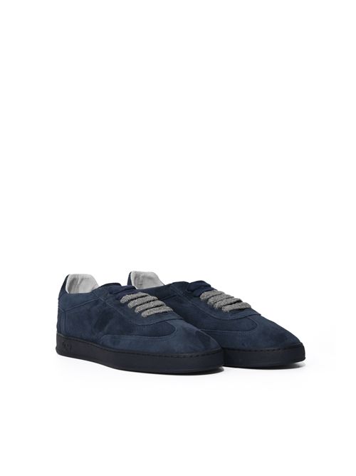 Sneakers Akira Amalfi Punz in suede Dark Blue SOLDINI 80 | 80000-F-SL2 AKIRADRB